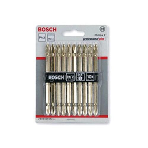 Bộ mũi vặn vít 10 cây bosch. 2608521043