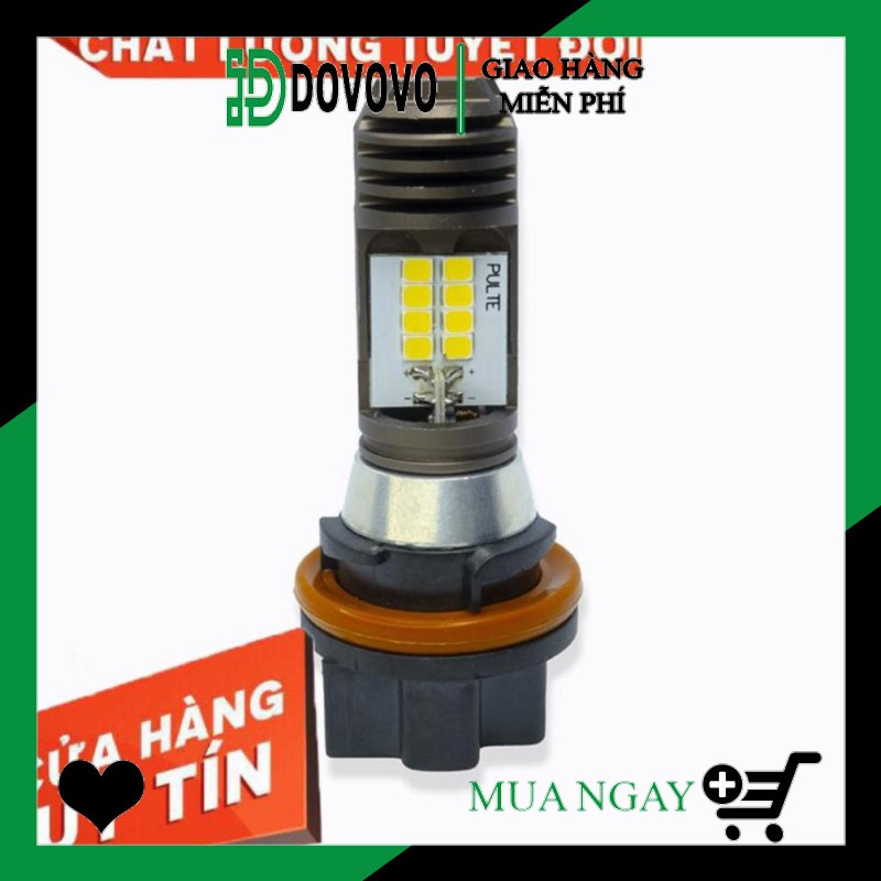 Đèn Pha LED Xe Máy Chân HS5 Sáng Mạnh, Gom Sáng Chính Hãng dùng cho PCX, Air Blade 2011, LEAD 110 Chính Hãng cho xe máy