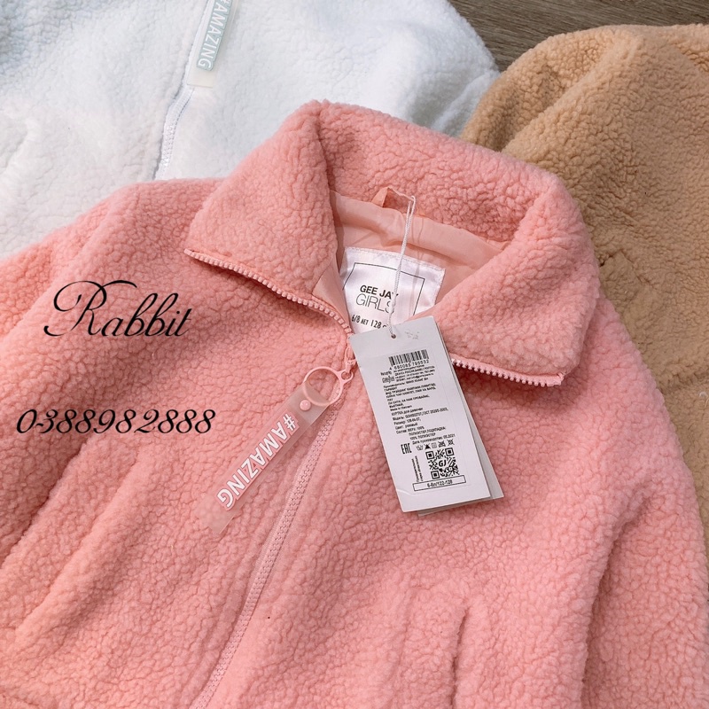 Áo khoác bomber lông cừu Geejay