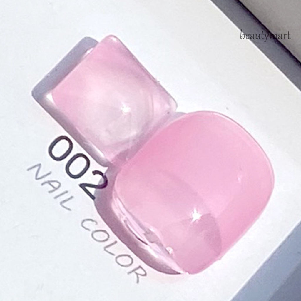 [Hàng mới về] Gel sơn móng tay dạng thạch màu trong suốt dễ tẩy 8ml