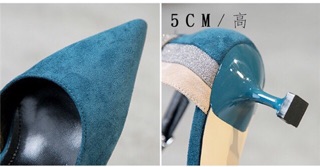 Order Giầy cao gót da lộn 5cm sz34-40