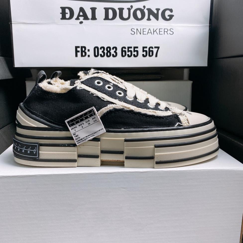 [ 5 ] Giày Thể Thao 𝐗𝐯𝐞𝐬𝐬𝐞𝐥 ĐẾ GỖ ,Sục 𝐗𝐯𝐞𝐬𝐬𝐞𝐥,Giày Sneaker Cv rách đế gỗ mới nhất,hót nhất