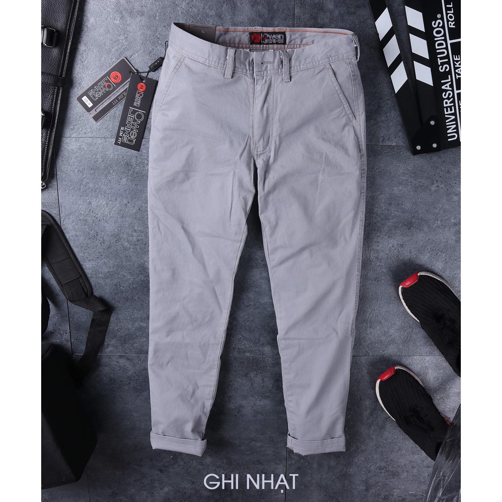 Quần Kaki Owen Chuẩn Hãng (7 màu), chất vải cotton cao cấp, co giãn, trẻ trung, dáng đứng năng động, lịch lãm | BigBuy360 - bigbuy360.vn