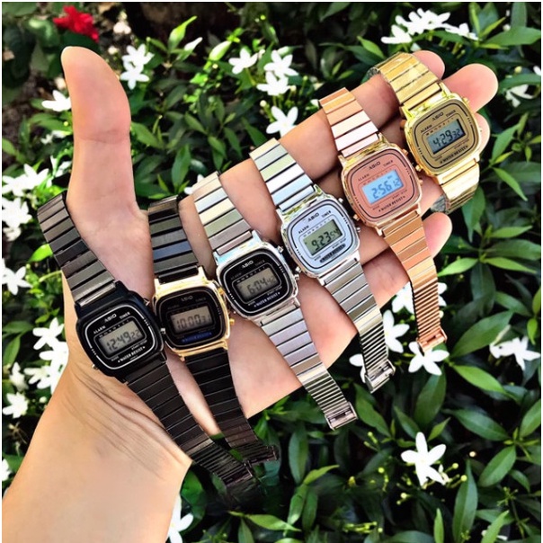 Đồng hồ nữ LA670 quý phái, siêu phẩm casio Full box tặng kèm pin, cam kết bảo hàn