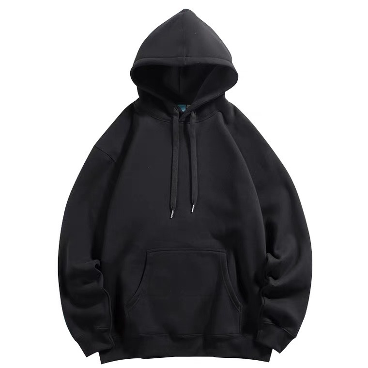 Áo hoodie nam, Áo khoác hoodie nam TRƠN FEENY màu đen trắng