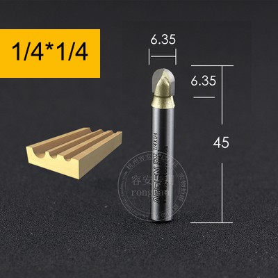 Mũi phay đào cốt 6.35 - Arden - Cove box bit