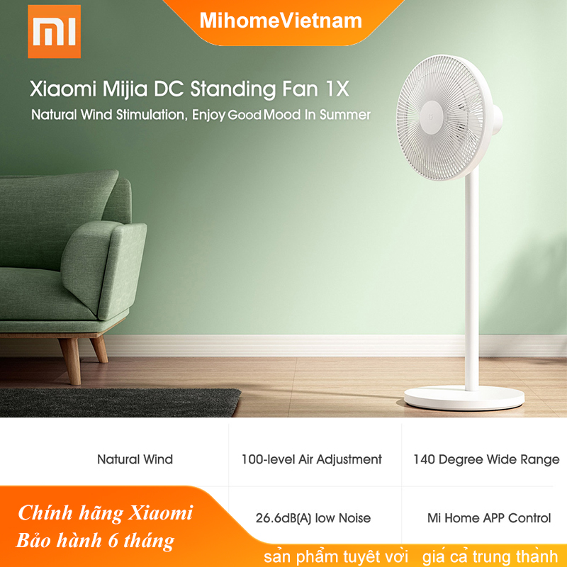 [Mã 267ELSALE hoàn 7% đơn 300K] Quạt đứng 1X Xiaomi Mijia Standing Fan 1X BPLDS01DM