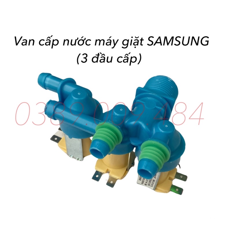 [Mã ELHA22 giảm 5% đơn 300K] Van cấp nước máy giặt Samsung chính hãng (3 đầu cấp)