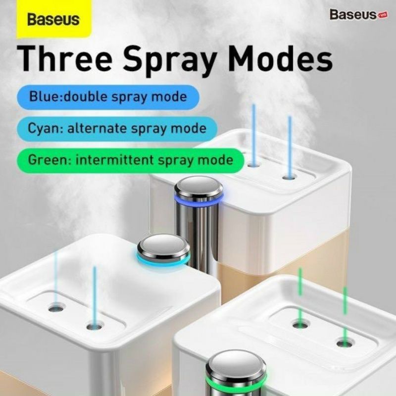 Máy phun sương tạo ẩm để bàn Baseus Time Magic Box Humidifier 550ml