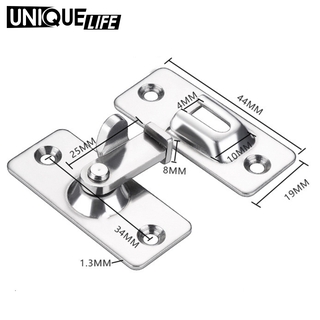 [Yoyo01] Khóa cửa chốt góc phải 90 độ bằng thép không gỉ