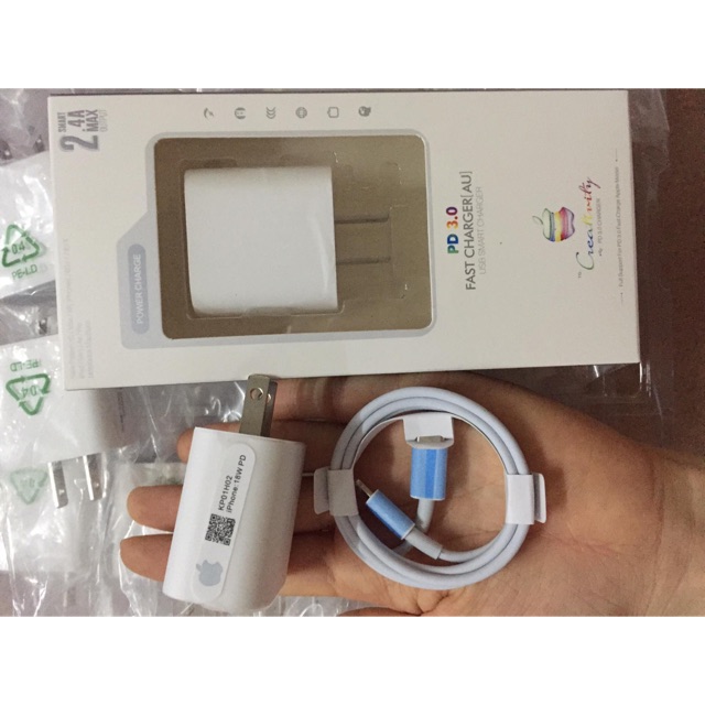Bộ sạc 18W cho iphone
