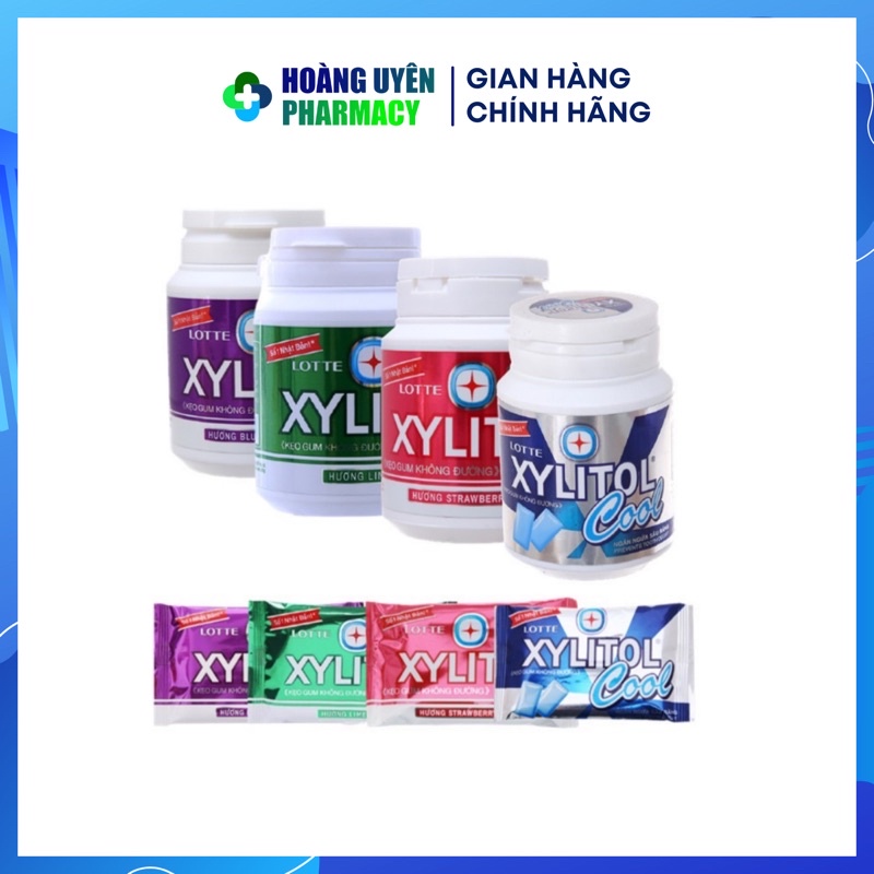 Kẹo gum không đường Lotte Xylitol