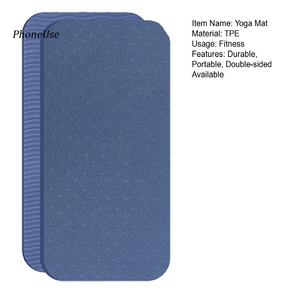 Set 2 Đệm Bảo Vệ Khuỷu Tay Bằng Da PU Chống Trượt Hỗ Trợ Tập Yoga