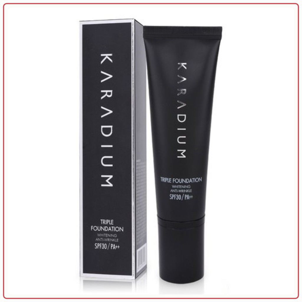 KEM NỀN KARADIUM Triple Foundation SPF30 PA++ DẠNG TÚY 50G