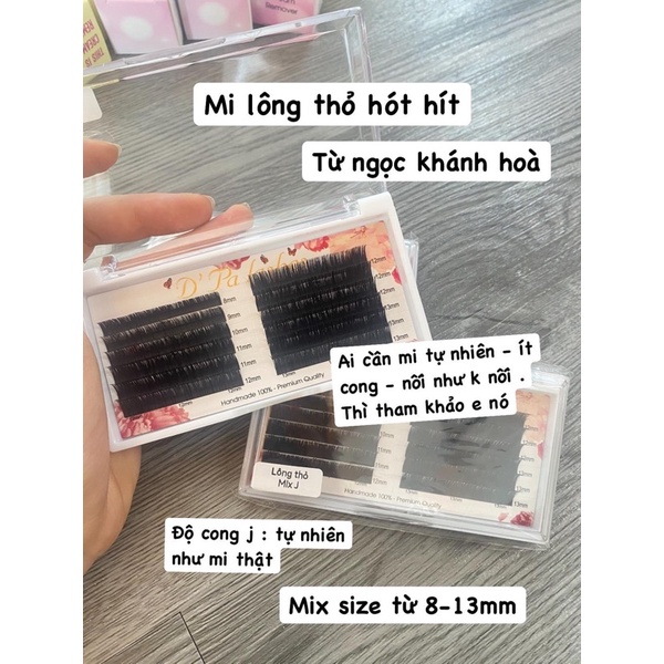 Mi lông thỏ mix size,