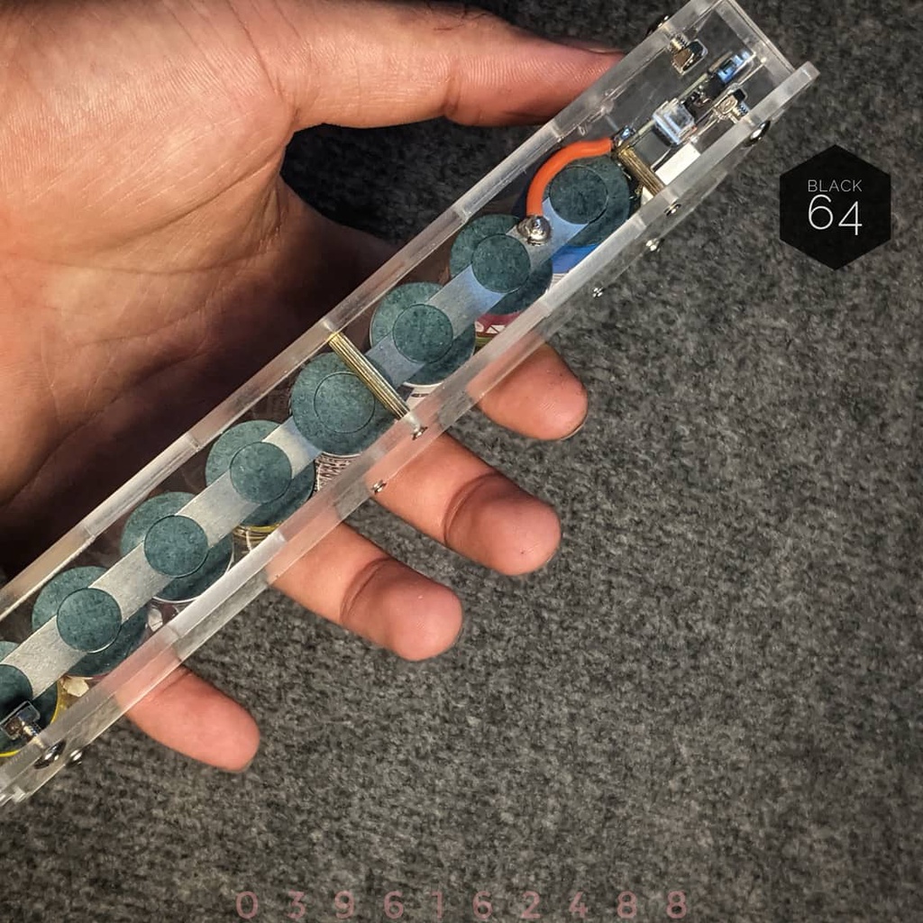 Sạc dự phòng 20.800 mah mica trong suốt siêu ngầu