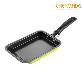 Chảo Làm Trứng Ốp La Tamagoyaki CHEFMADE WK3003 Hình Vuông Mini Không Dính Từ Thép Carbon