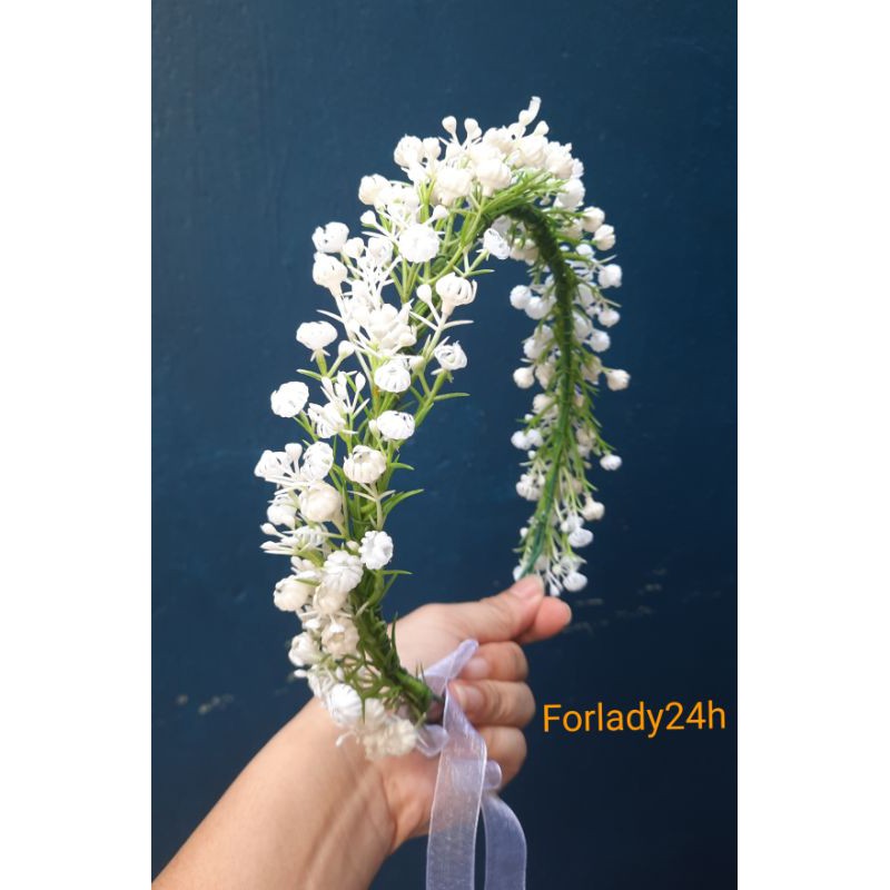 Vòng hoa đội đầu chụp kỷ yếu hoa baby loại 1, mẫu này chụp 10 năm nhìn lại vẫn hot