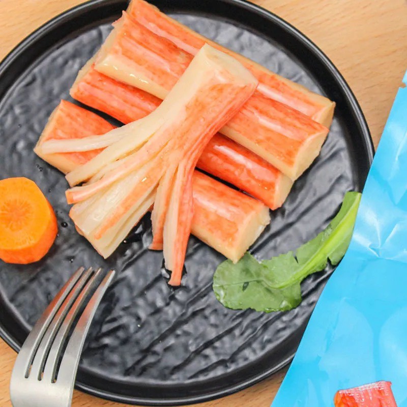Thanh Cua Sốt Cay Hồ Nam Ăn Liền 1 gói 14g - Thanh Cua Ăn Vặt Trung Quốc