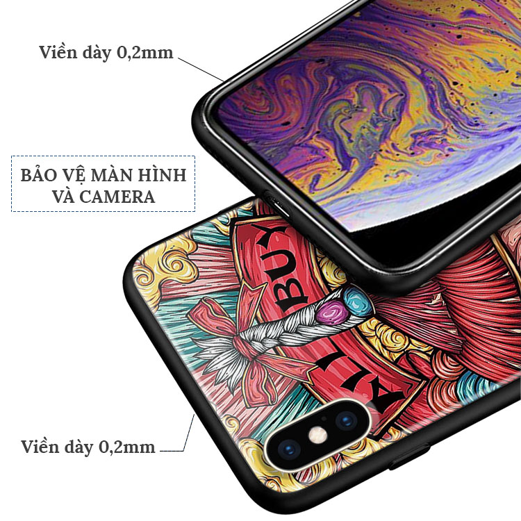 Ốp Chống Ố Iphone 12 In Hình China Illustrator GIBNET Cho Iphone11/11Pro 11Pro Max X Xr Xs Xs Max 7 8 Plus Se