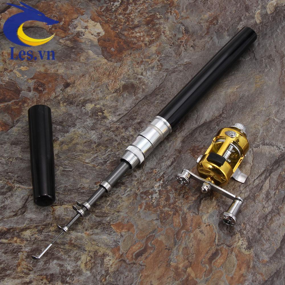 Cần Câu Cá Mini Bỏ Túi Bằng Hợp Kim Nhôm