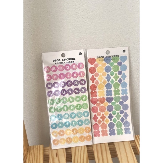 Stickers ruy băng lấp lánh