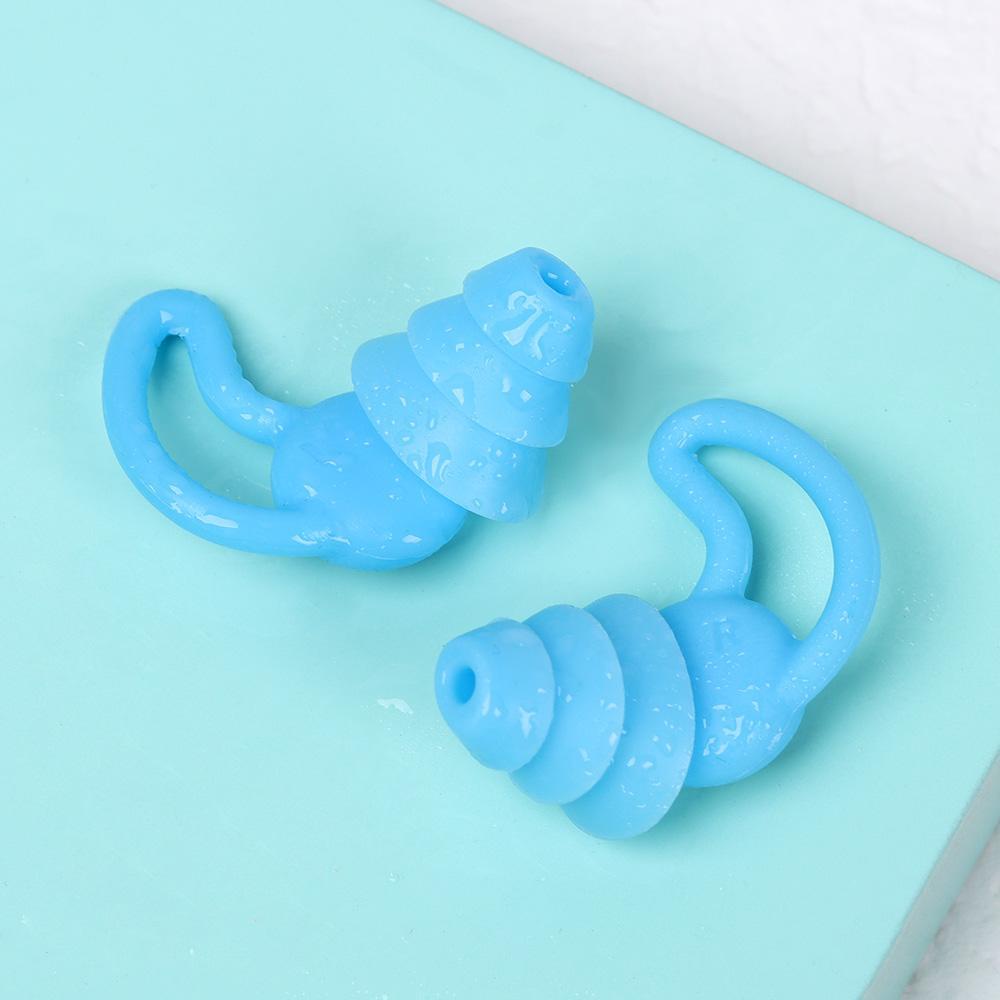 SUYO 1 Cặp Nút Bịt Tai Chống Ồn Chống Thấm Nước Tiện Dụng Khi Đi Du Lịch