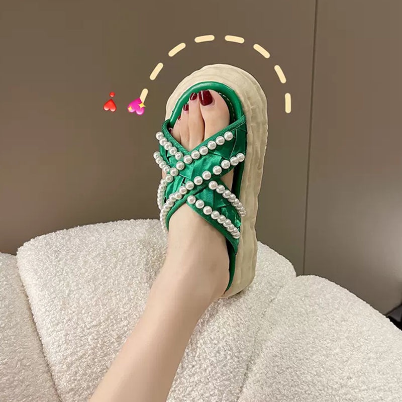 Sandal Đế Dày Cao Cấp Thiết Kế Mới Thời Trang Dành Cho Mùa Hè