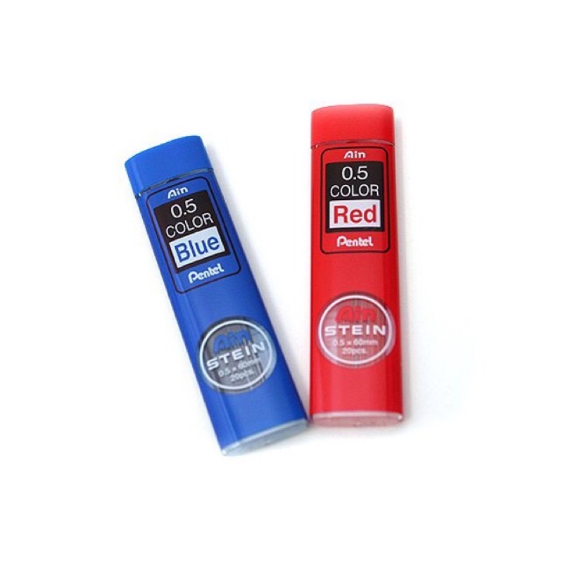 Ngòi chì kim 0.5 C275 màu xanh, đỏ pentel chính hãng