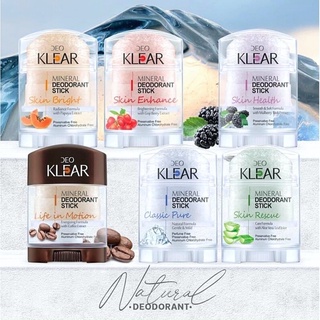 Lăn khử mùi đá khoáng deo klear mineral deodorant stick thái lan