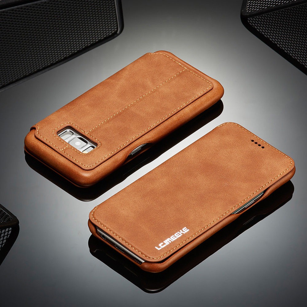 Bao da điện thoại tiện lợi cho Samsung Galaxy S8/S8+/S9/S9+/S10/S10+/Note8/S10e | BigBuy360 - bigbuy360.vn