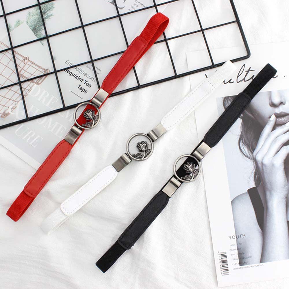 Thắt Lưng Da PU Phong Cách Punk Đơn Giản Thời Trang Cho Nữ