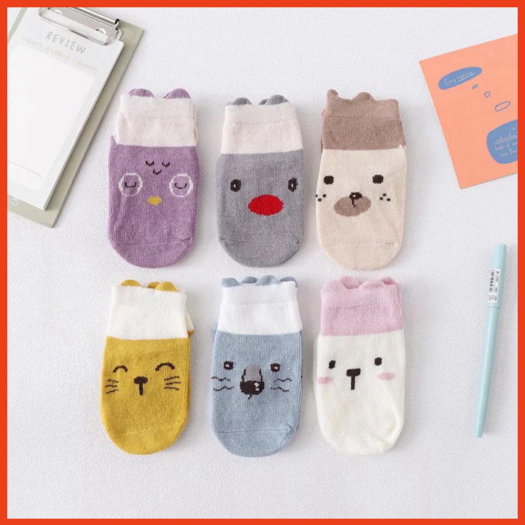 Tất Vớ Hoạt Hình Ngộ Nghĩnh Hàng Quảng Châu Cao Cấp Cho Bé Trai/Gái