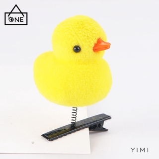 Kẹp Tóc Hình Chú Vịt 3D Dễ Thương