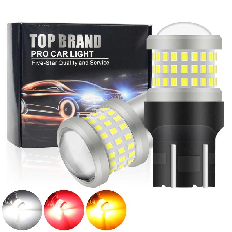 1 Đèn Phanh Xe Hơi 1156 BA15S P21W 1157 P21 / 5W BAY15D BAU15S PY21W W21 / 5W 7440 W21W 2016 69SMD