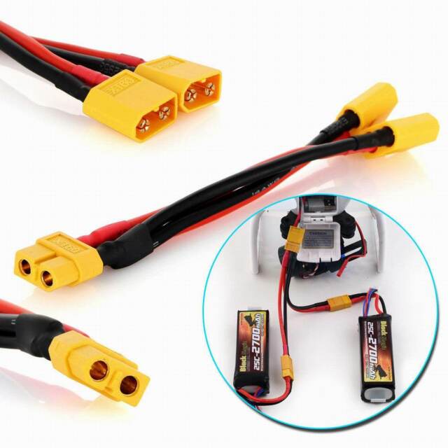 Jack cắm XT60 (Jack cắm điện 1 chiều dòng cao 60A)