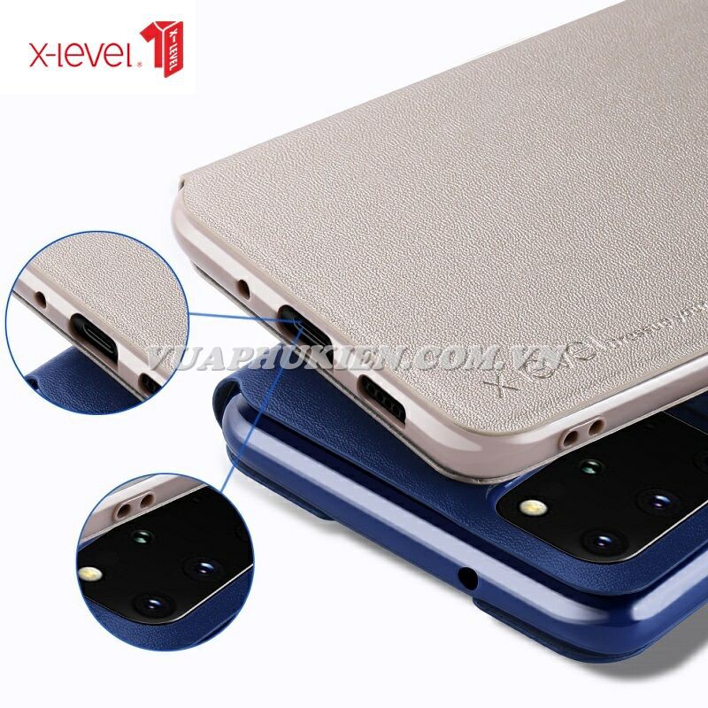 Bao da cho Samsung Galaxy S20, S20 Plus, S20 Ultra hãng FIBCOLOR PIPILU X-Level HongKong lưng Silicone | BigBuy360 - bigbuy360.vn