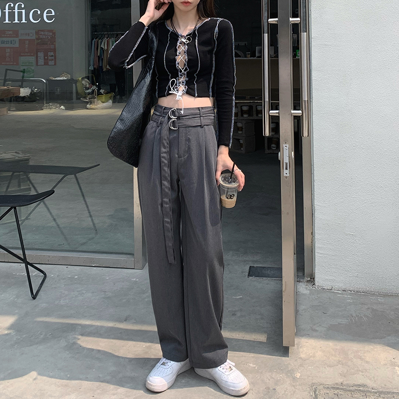 Quần Ống Rộng Lưng Cao Cho Nữ 42186 | BigBuy360 - bigbuy360.vn