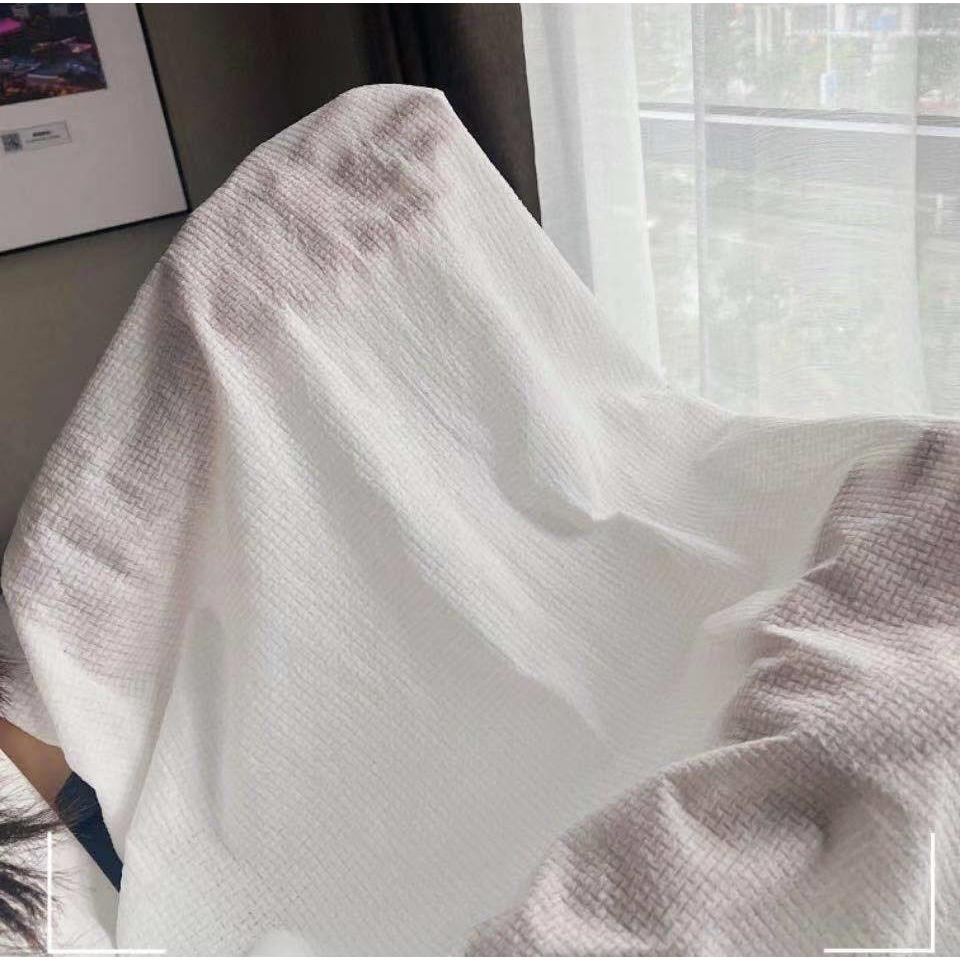 Khăn tắm nén du lịch chất liệu cotton dùng 1 lần tiện lợi