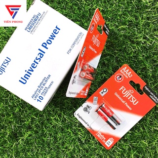 [VỈ 2 VIÊN] Pin đũa AAA Alkaline chính hãng Fujitsu siêu bền