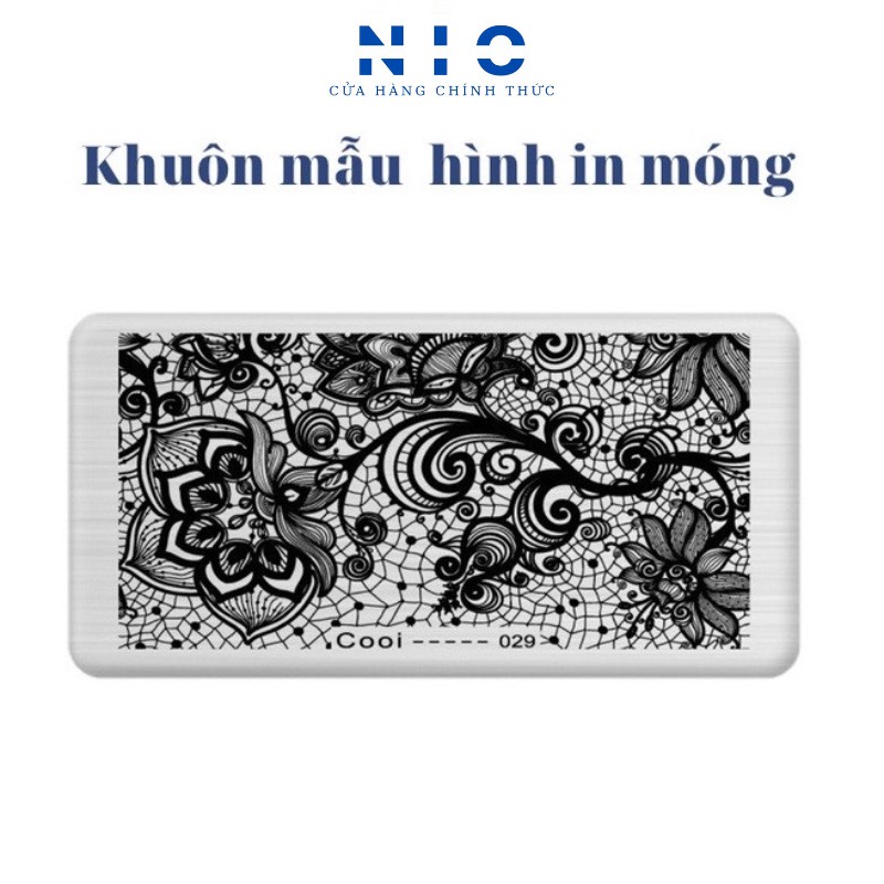 Khuôn mẫu các hình dùng in móng