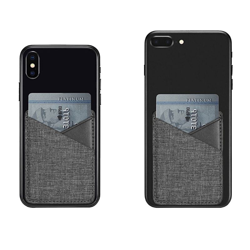 Ví Đựng Thẻ ID Bằng Vải Canvas Siêu Mỏng
