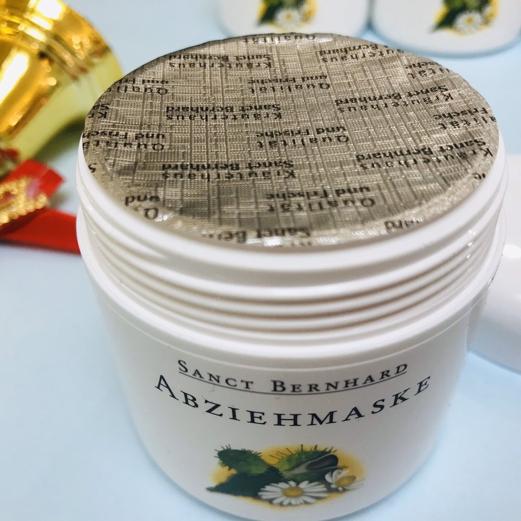 Mặt nạ lột chiết xuất 7 thảo mộc Abziehmaske 100ml se khít lỗ chân lông- [Chính hãng Sanct Bernhard Đức ]