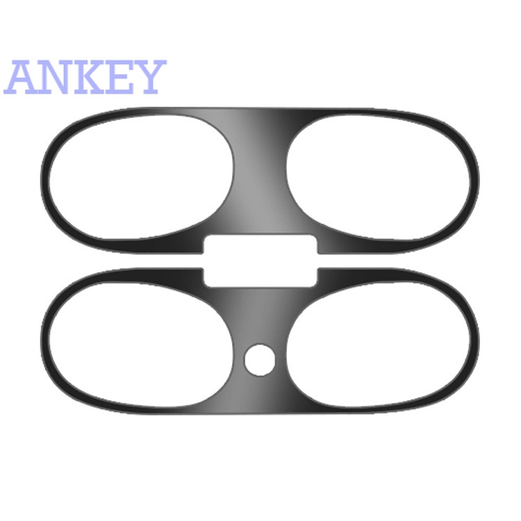 Beats Studio Buds Miếng dán bảo vệ hộp sạc tai nghe chống bụi bằng kim loại dành cho