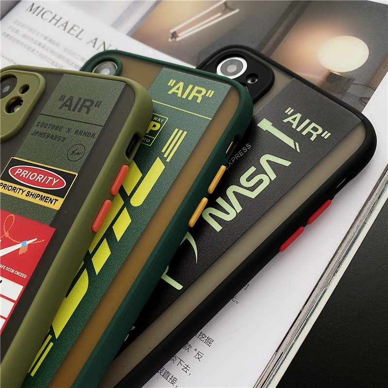 Ốp điện thoại mềm DHL màu tương phản cho iPhone 11 Pro MAX i7 i8 plus XR XS MAX | BigBuy360 - bigbuy360.vn