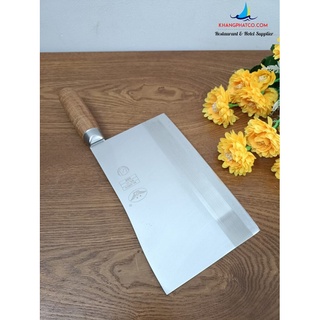 Dao chặt xương lưỡi cong cán gỗ