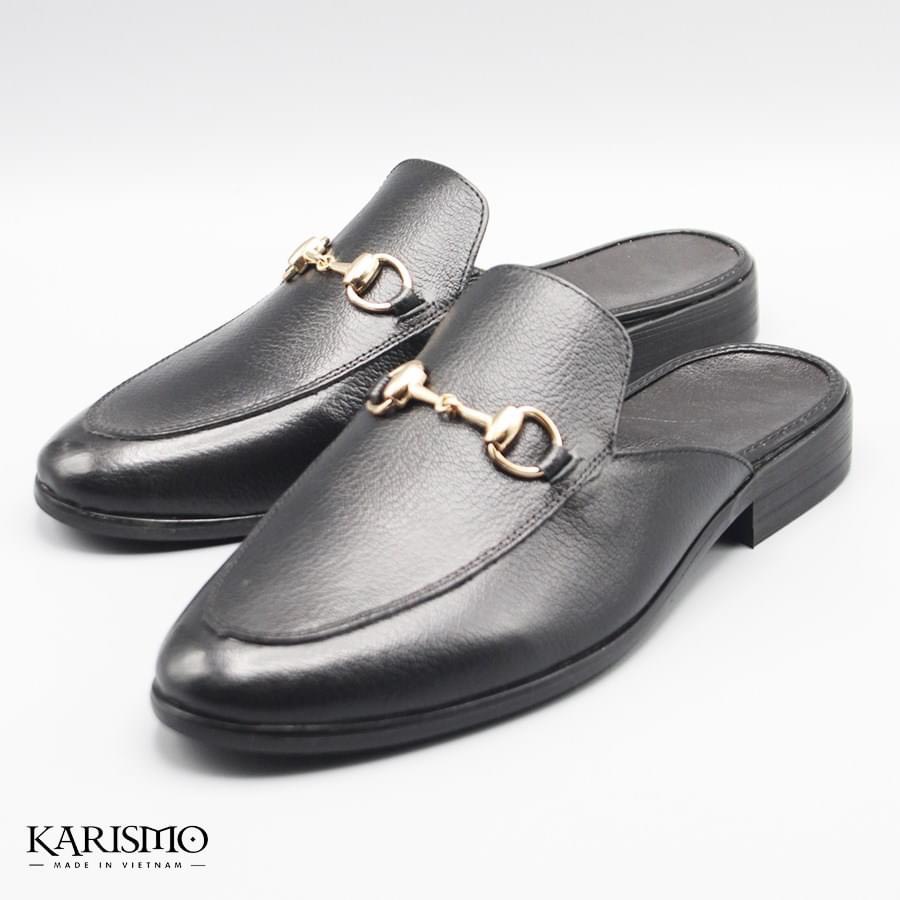 Giày sục công sở nam - Da bò cao cấp 100% - hàng big size 44-46