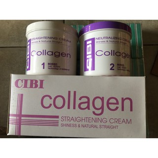 Thuốc duỗi Collagen Cibi 600ml siêu thẳng
