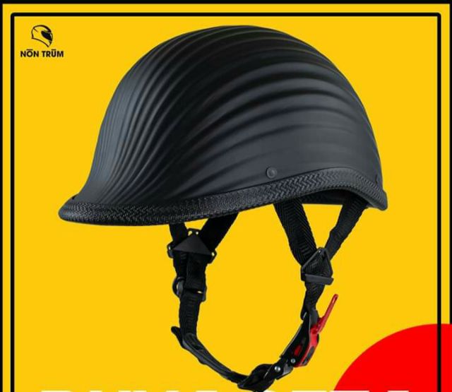 Mũ Bảo Hiểm Nửa Đầu 1/2 Đua Ngựa Cao Cấp Nhiều Màu Cho Nam Nữ