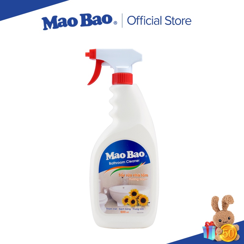 Nước Tẩy Rửa Nhà Tắm Mao Bao 600ml